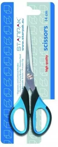 Nożyczki metalowe z gumową rączką - tantis.pl