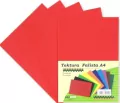 Tektura A4 falista czerwona, 5 sztuk - tantis.pl