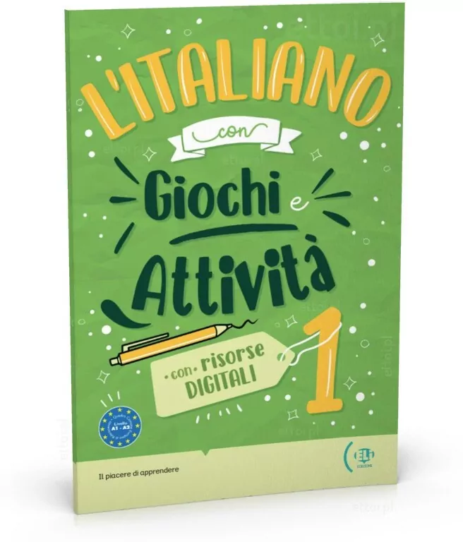L'italiano con giochi e attivita - tantis.pl