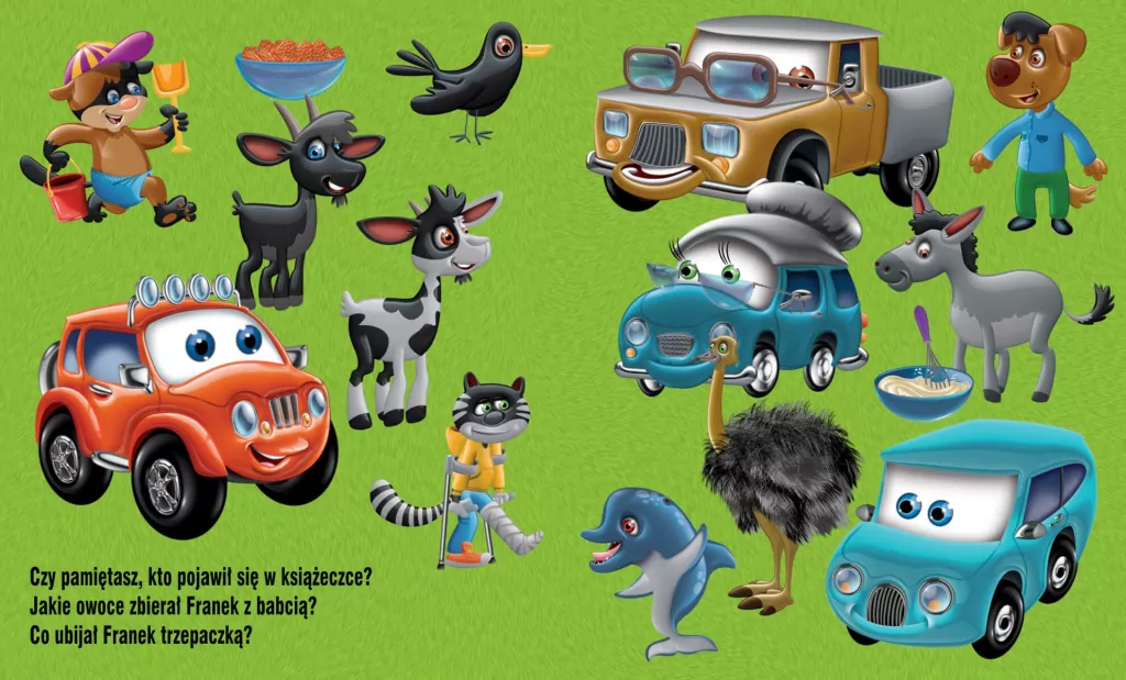 Wizyta u babci. Samochodzik Franek - tantis.pl