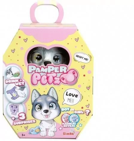 Simba. Figurka Pamper Petz Husky - tantis.pl