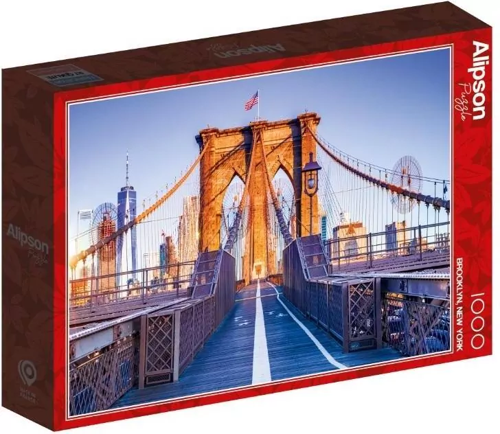 Puzzle 1000 Nowy York, Most Brookliński - tantis.pl