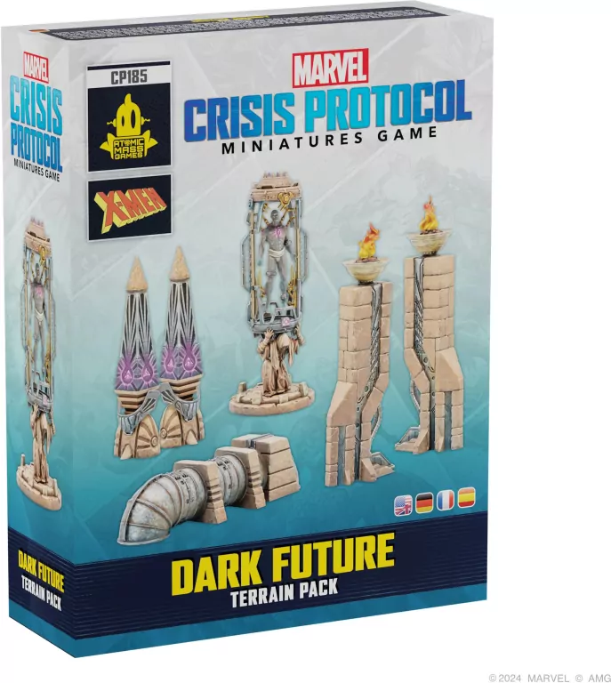 Marvel: Crisis Protocol - Dark Future Terrain Pack - tantis.pl