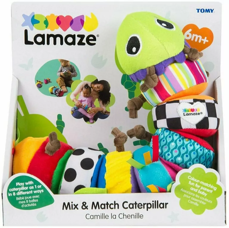 Gąsienica Lamaze mix and match TOMY - tantis.pl