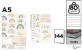 Notatnik A5/144K MIX - tantis.pl