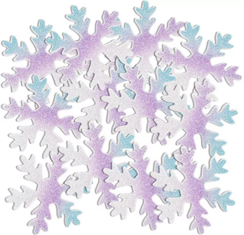 Naklejki z pianki śnieżynki - tantis.pl