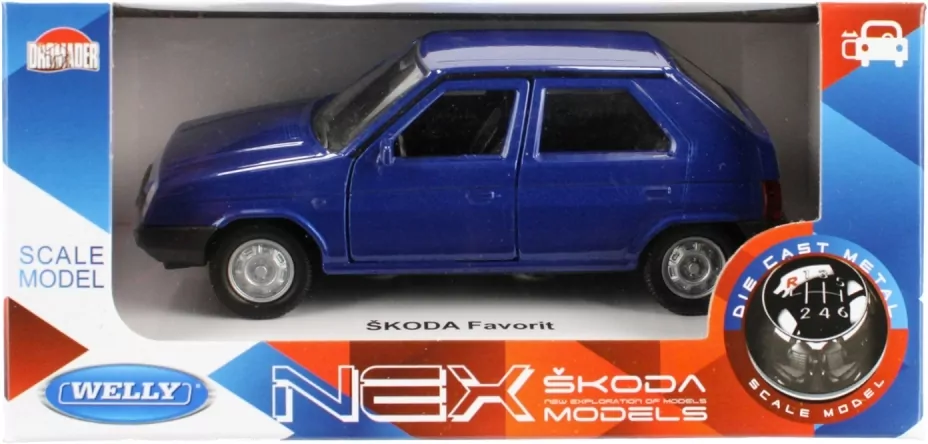 Auto model 1:34. Skoda mix - tantis.pl