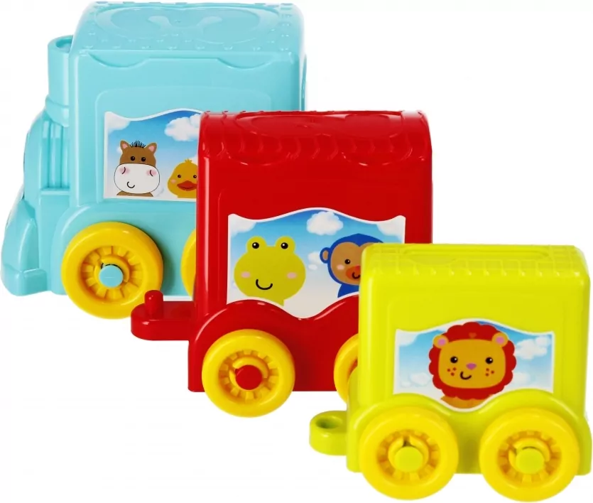 Kolejka edukacyjna zwierzaczki BAM BAM - tantis.pl