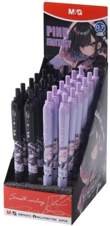 Długopis Manga Pink Fantasy nieb  M&G - tantis.pl