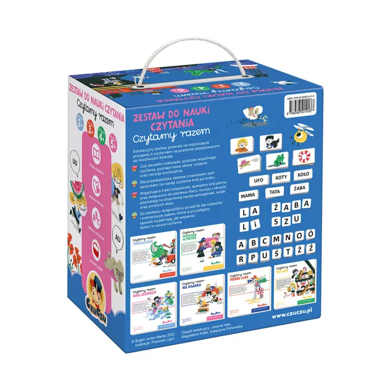 CzuCzu. Zestaw do nauki czytania. Czytamy razem - tantis.pl