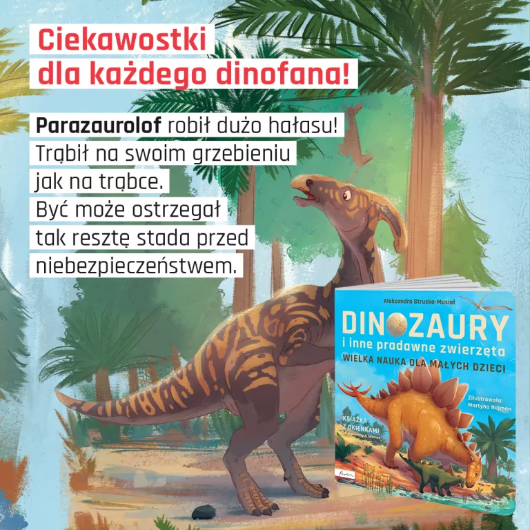 Dinozaury i inne pradawne zwierzęta. Wielka nauka dla małych dzieci - tantis.pl