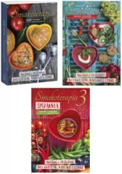 Pakiet: Smakoterapia / Smakoterapia 2 /  Smakoterapia 3. Spiżarnia. Kuchnia roślinna bez glutenu, nabiału i cukru