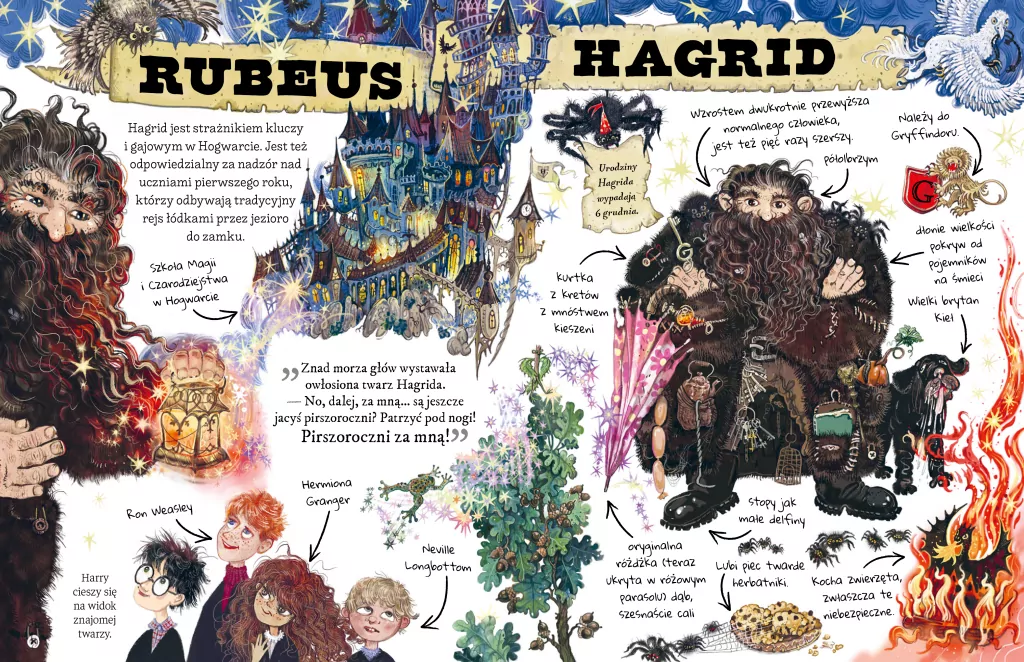 Mały potterownik. Hagrid. Przewodnik po serii Harry Potter. Harry Potter - tantis.pl