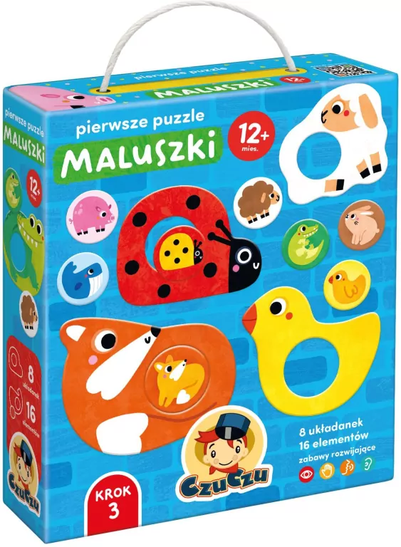 CzuCzu. Maluszki. Pierwsze puzzle. 12m+ - tantis.pl