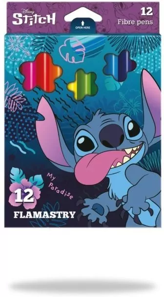 Flamastry Disney Core Stitch 12 kolorów - tantis.pl