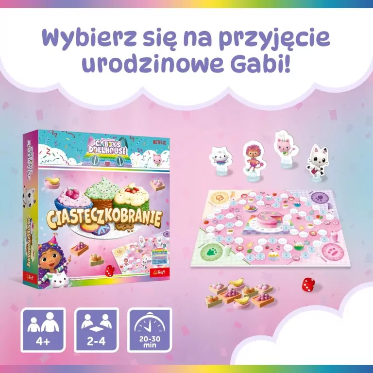 Koci Domek Gabi Ciasteczkobranie Trefl - tantis.pl
