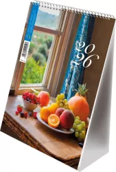 Kalendarz 2026 A5 pionowy ze spiralką owoce