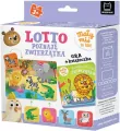 Lotto. Poznaję zwierzątka. Gra + książeczka - tantis.pl