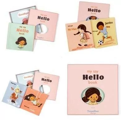 Miękka książeczka - Hello! Rag Book - tantis.pl