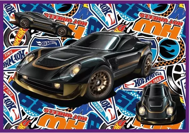 Trefl. Puzzle 4x250 Wyścigowe auta - tantis.pl