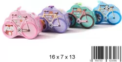 Skarbonka metalowa Rower 16x7x11