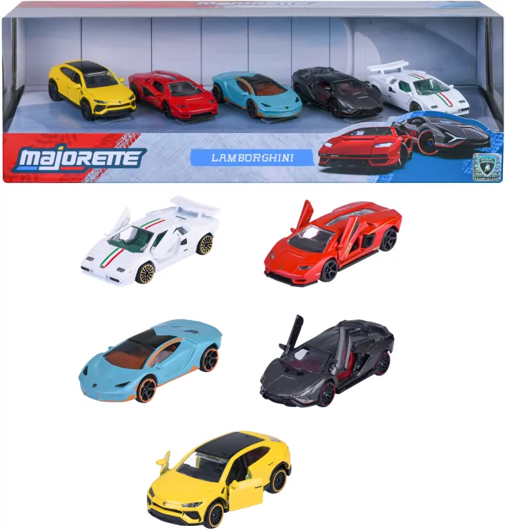 Majorette Lamborghini 5pak - tantis.pl