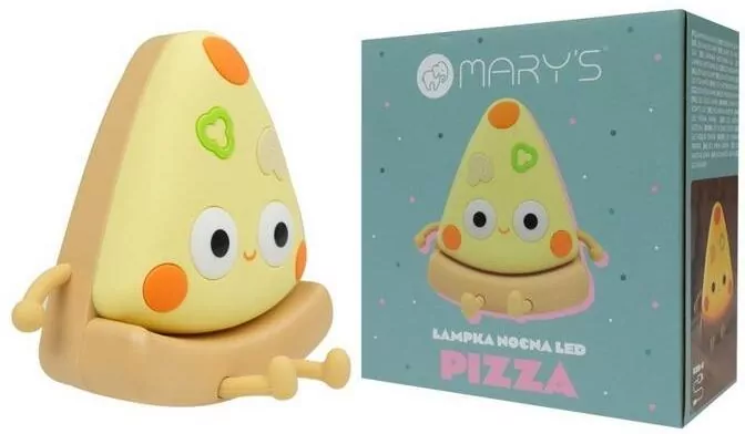 Lampka nocna LED pizza - tantis.pl