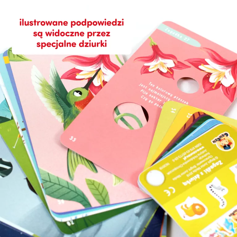 Czuczu. Zagadki z dziurką dla dzieci 4+ - tantis.pl