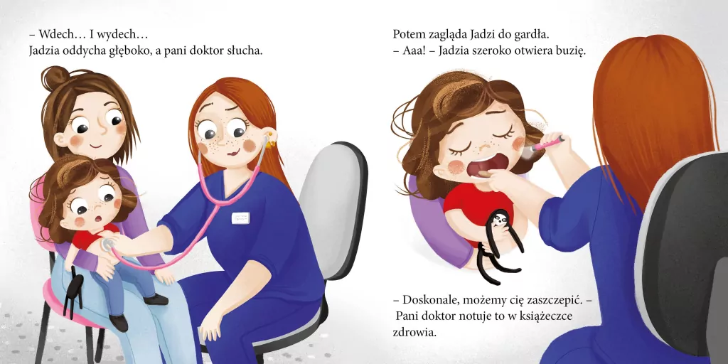 Jadzia Pętelka idzie na szczepienie - tantis.pl