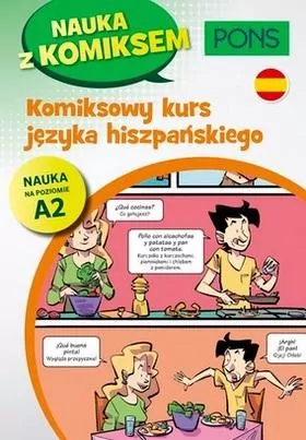 Komiksowy kurs języka hiszpańskiego. A2 - tantis.pl