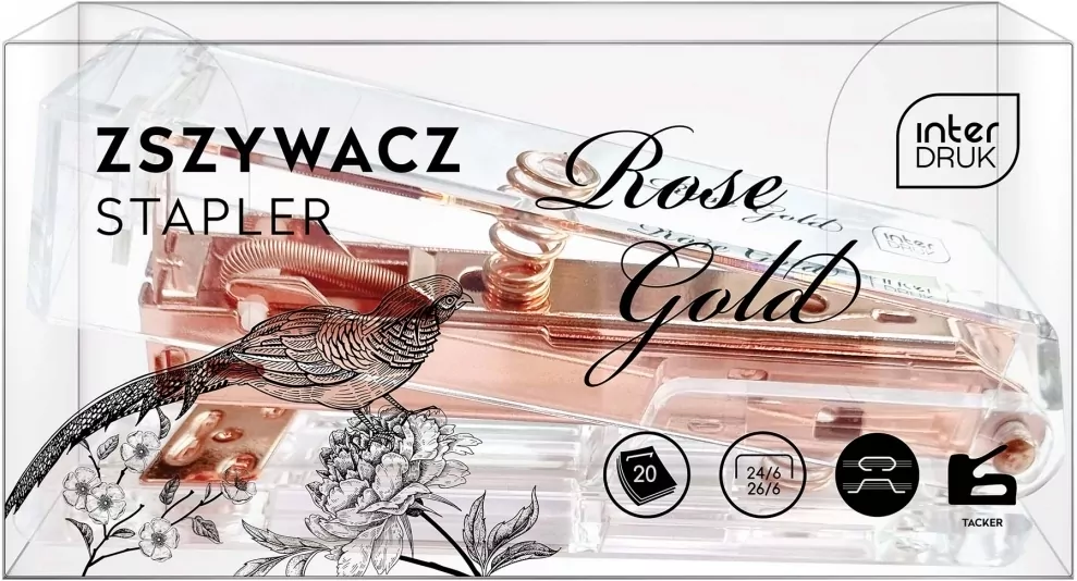 Zszywacz Pose Gold - tantis.pl