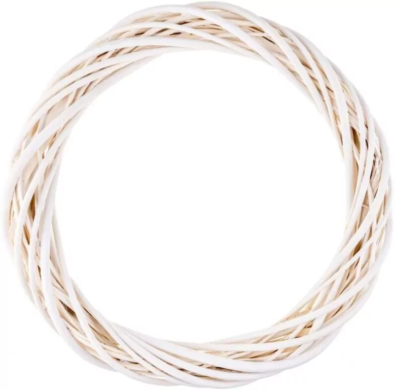 Ring wiklinowy jasny 40cm - tantis.pl
