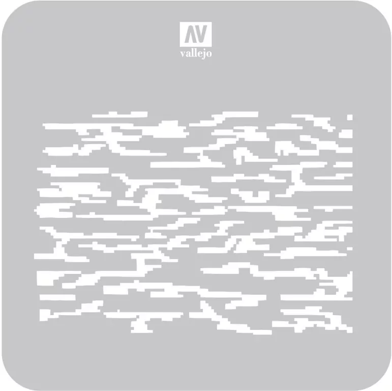 Vallejo: ST-CAM004 - Stencils - Pixelated Modern Camo - tantis.pl
