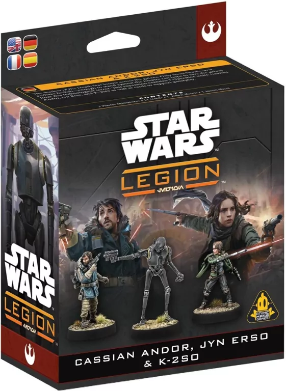 Star Wars Legion 2.0: Cassian Andor, Jyn Erso & K-2SO - tantis.pl