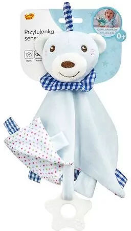 Przytulanka sensoryczna. Miś - tantis.pl