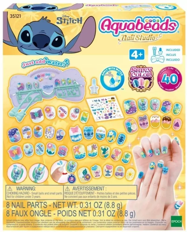 Aquabeads Stitch studio paznokci - tantis.pl