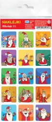 Naklejki. Mikołaje