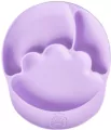 Nana's Manners Talerz silikonowy z przyssawką fioletowy - tantis.pl