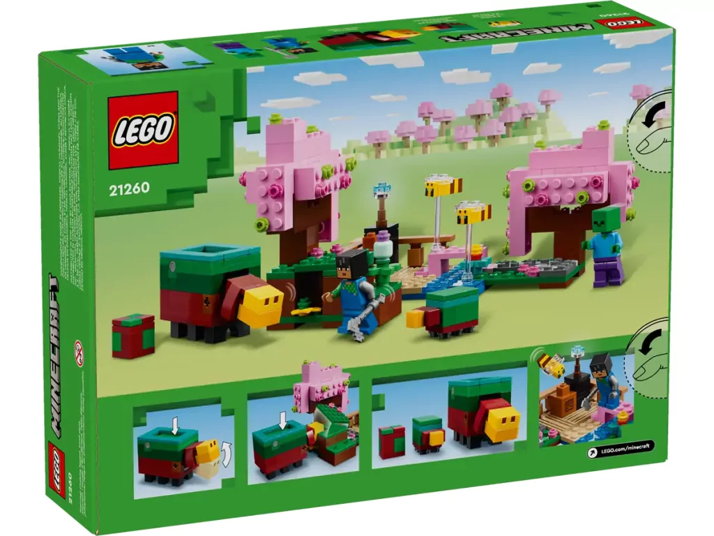 LEGO® Minecraft. Wiśniowy ogród. 21260 - tantis.pl