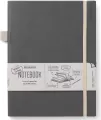 Bookaroo Notatnik Journal duży. Szary - tantis.pl