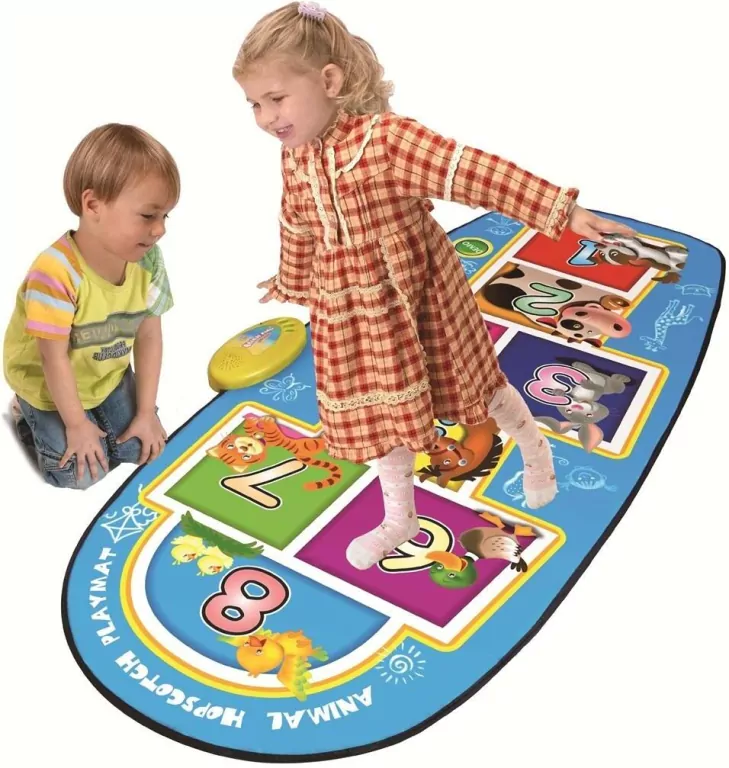 Mata gra w klasy. Zwierzątka 138x59 cm - tantis.pl