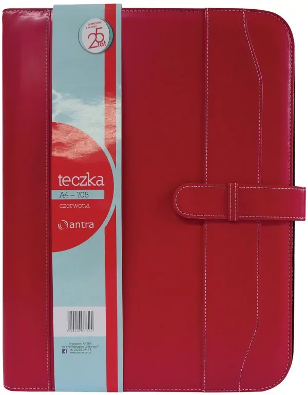 Teczka A4 718 czerwona - tantis.pl