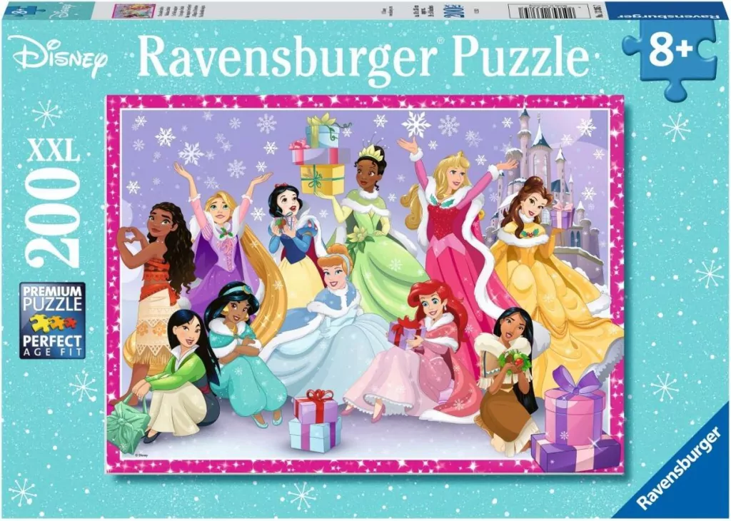 Puzzle 200 Disney Princess Christmas - tantis.pl