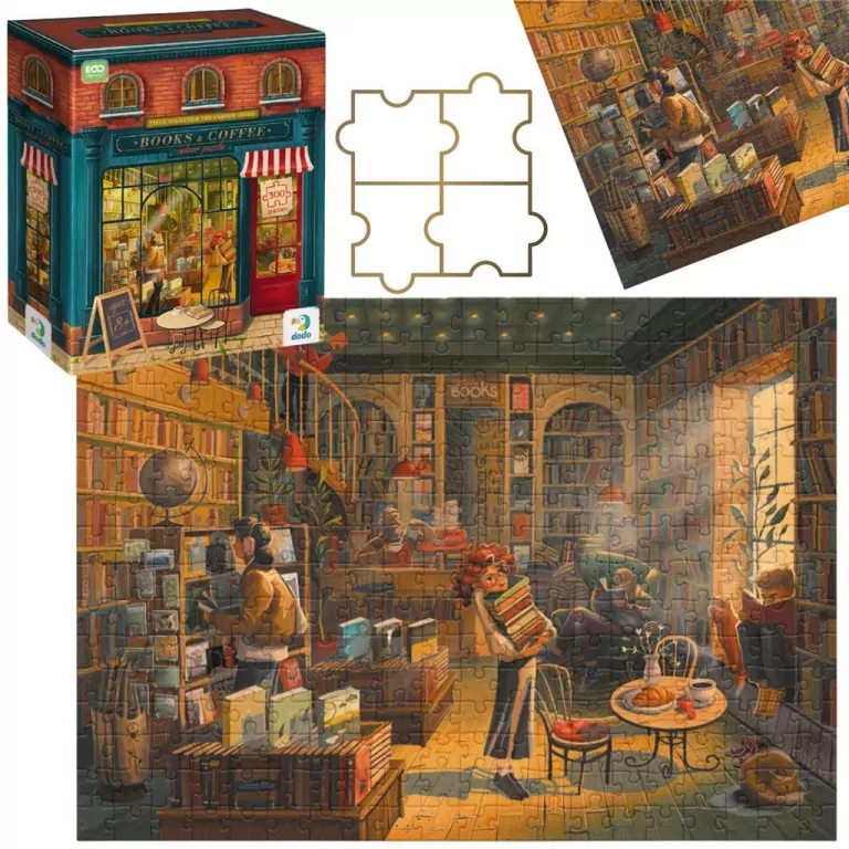 Puzzle 300 Księgarnia - tantis.pl
