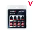 Vallejo: 72.393 - Game Color - Black Color Set (4x18 ml) - tantis.pl