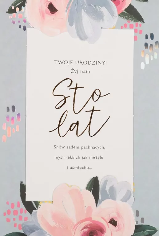 Karnet Urodziny - tantis.pl
