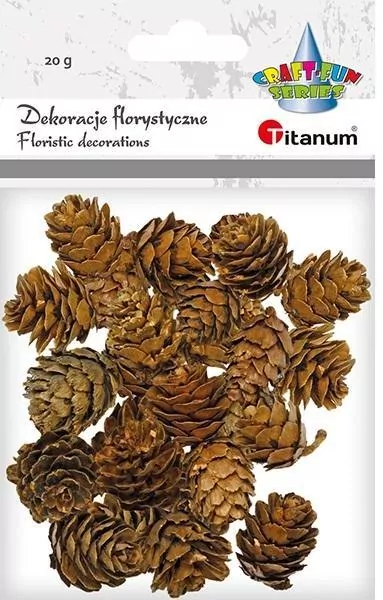 Szyszki mix rozmiarów brązowe 20g - tantis.pl
