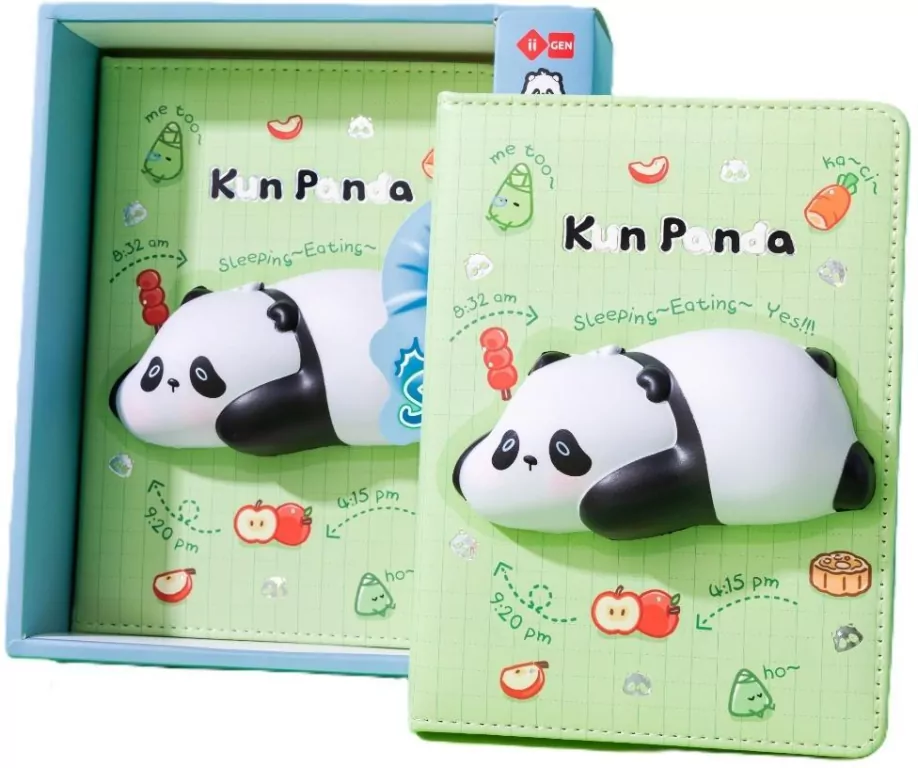 Notatnik Panda miękka okładka 96 stron - tantis.pl