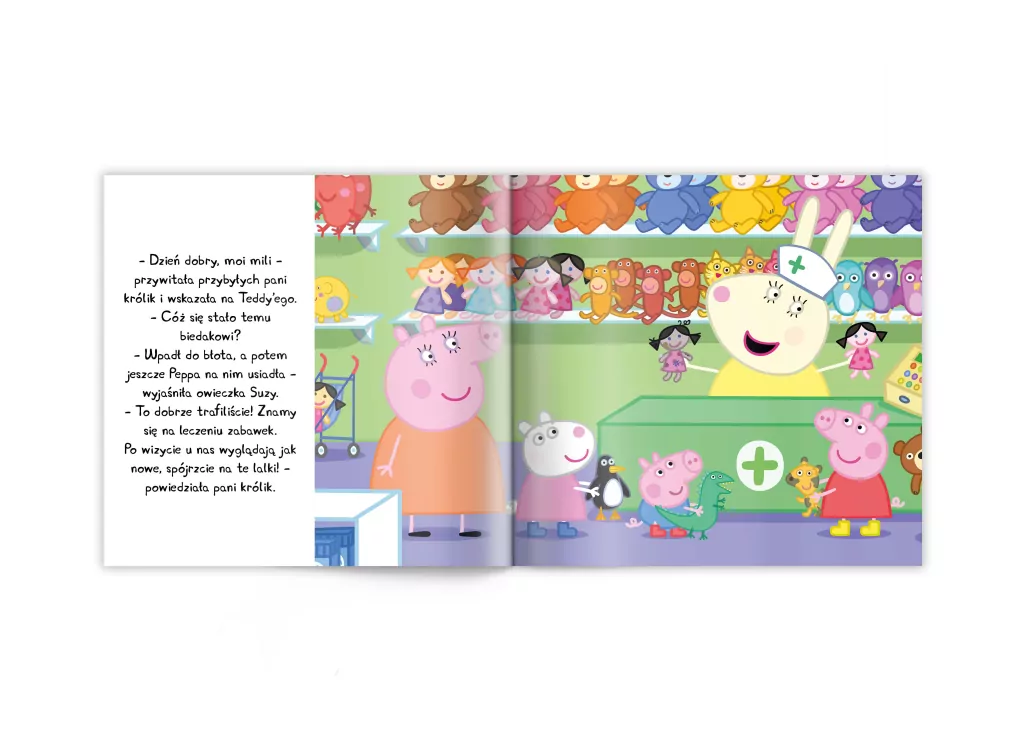 Peppa Pig. Ach, te przytulanki! Opowiadania z naklejkami. Cz.11 - tantis.pl