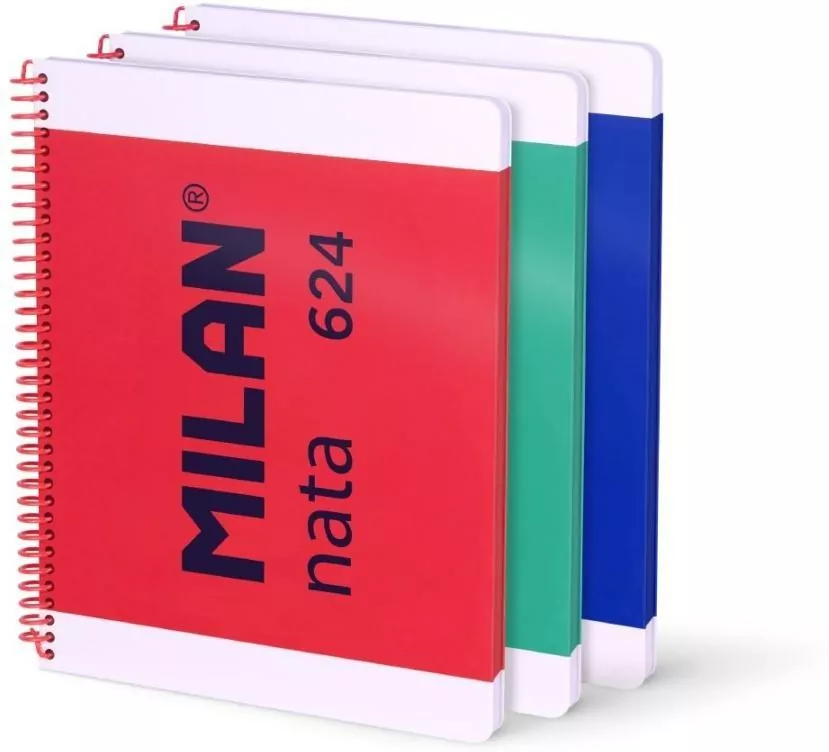 Zeszyt na spirali A4/80K kartka 1918 mix (3szt) - tantis.pl